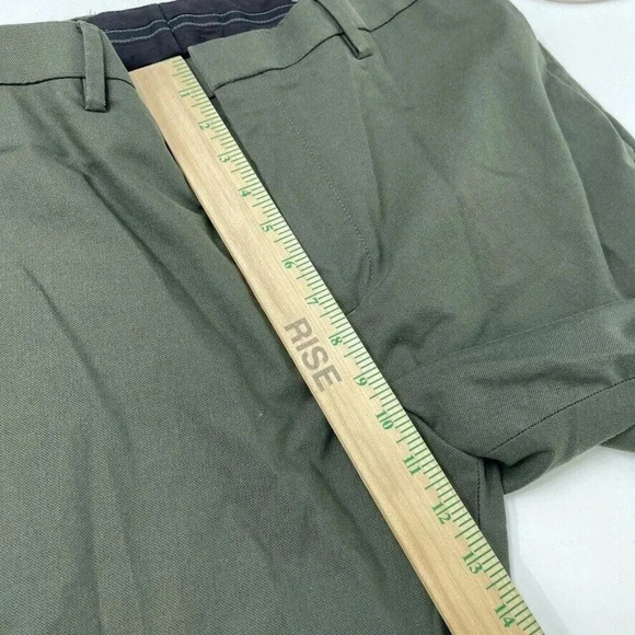 Banana Republic Slim Fit dress Pants Mens 35x32 green 2217 - Picture 7 of 10